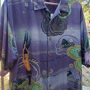 Tommy Bahama 100% Silk Men's Shirt